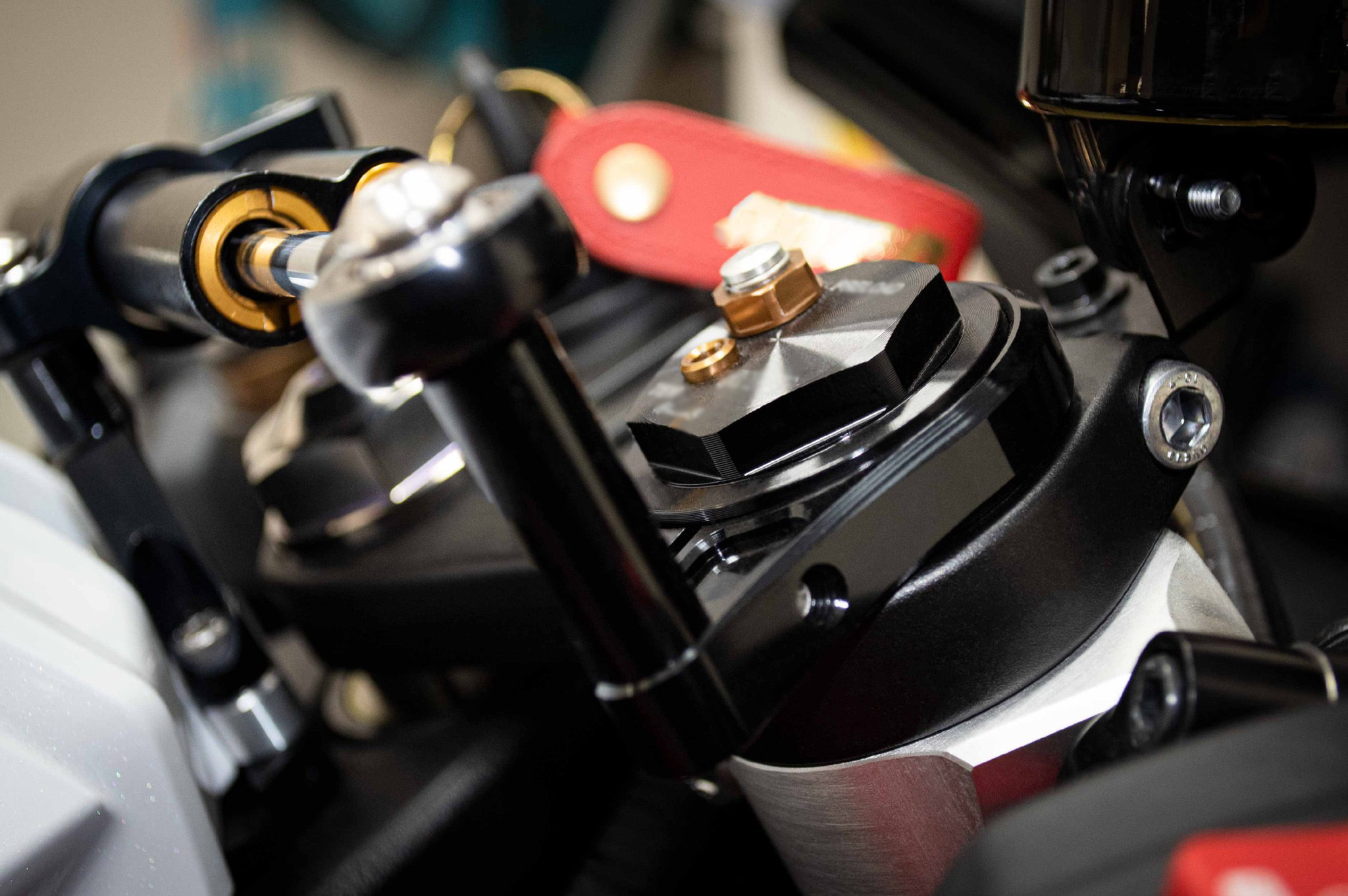 Motorcycle Accessories Stabili - Steering Damper Stabilizer Kit Cnc 评论和价格