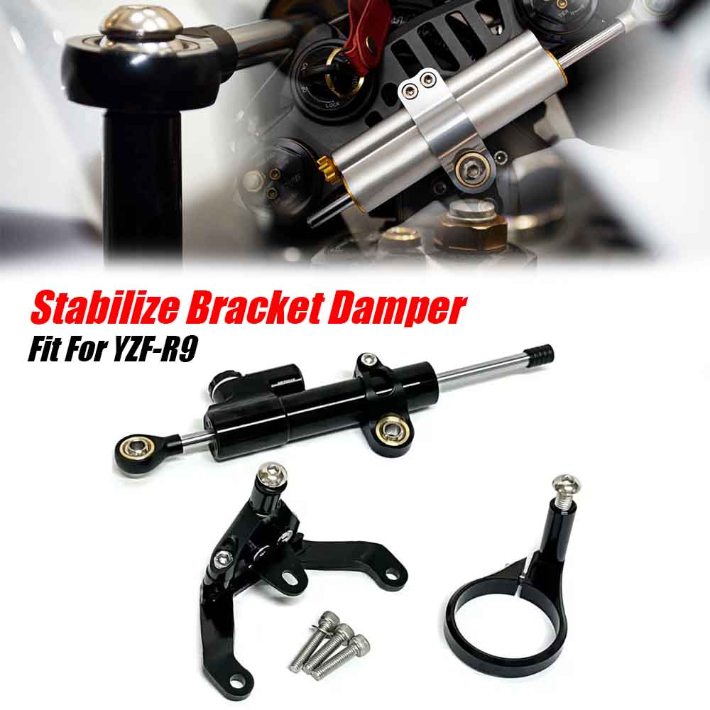 For YZF-R9 YZF R9 2025 2026 St - Steering Damper Stabilizer Kit Cnc 评论和价格