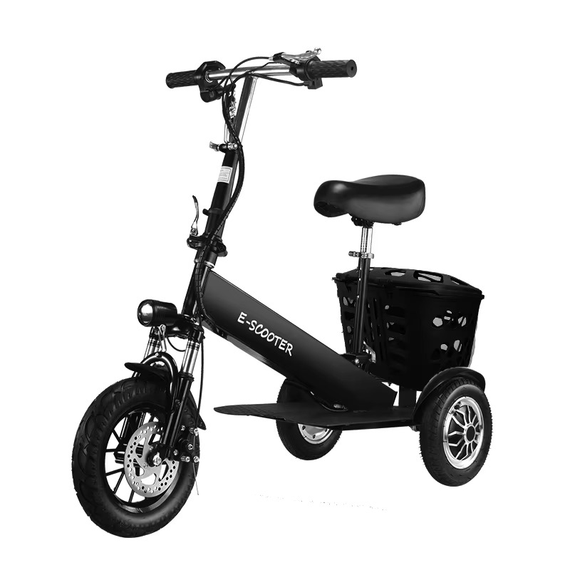 【2026】3 Wheel 2 Seats Folding  - Electric Scooter 500W 评论和价格