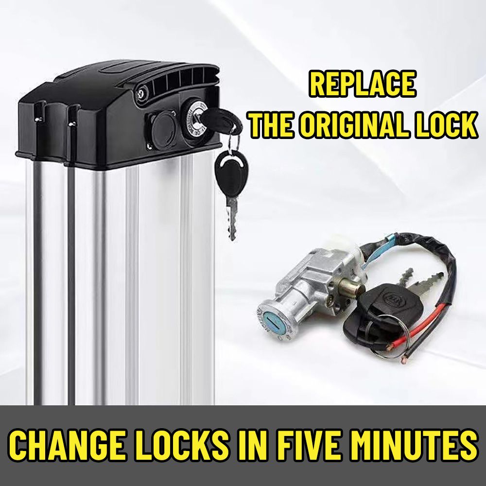 E-Bike Battery Lock With 2 Key - Electric Scooter Charger 评论和价格